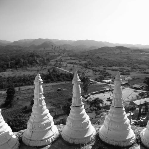 Black & white landscape