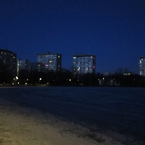 Вечер в спальном районе