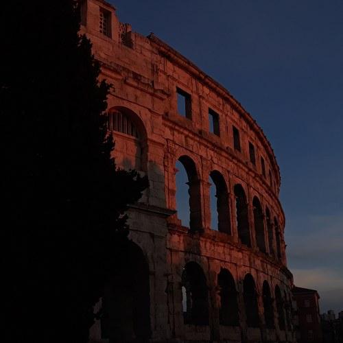 Amphitheater in Pula, Croatia