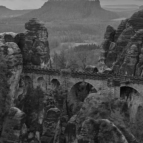 Бастай. Саксонская Швейцария. Январь 2019