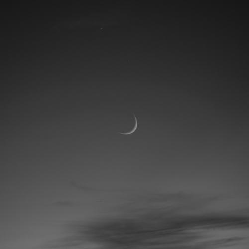 Mountain and Moon
