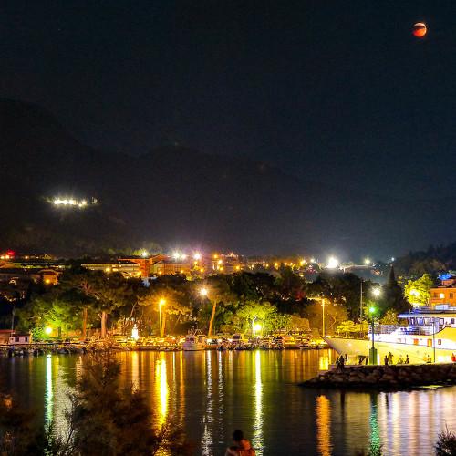 Blood Moon And Mars