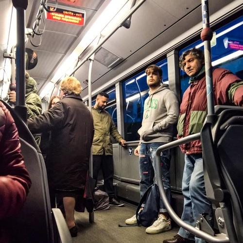 By bus