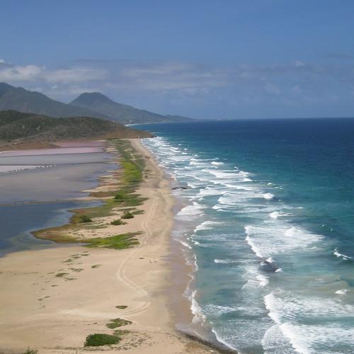Sea salt land, Pampatar ,Nueva Esparta,Venezuela