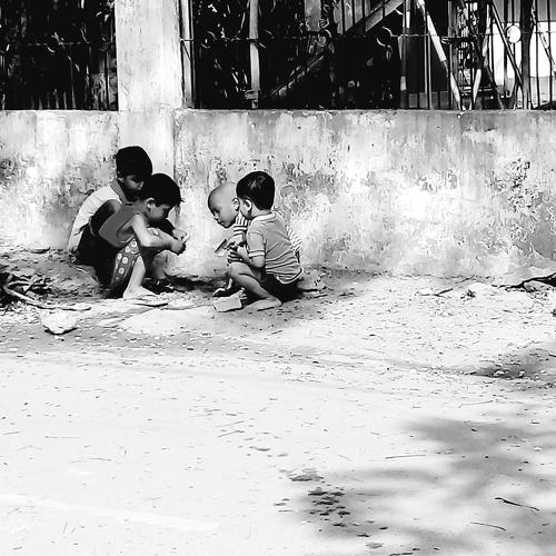 Childhood and mud