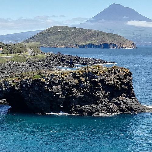 Vista ilha pico