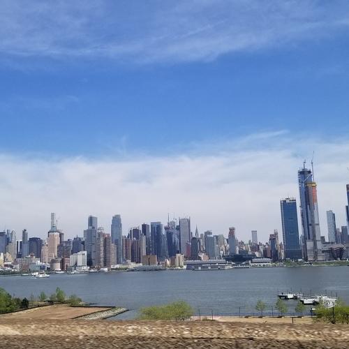 Manhattan view from New Jersey