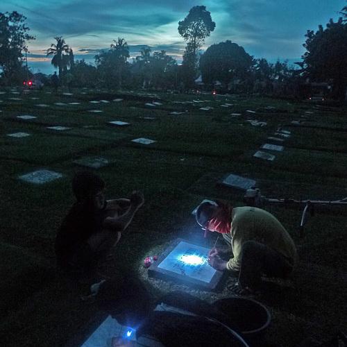 The night before All Souls Day