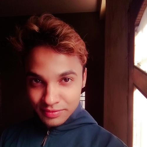 It's me. A candid one