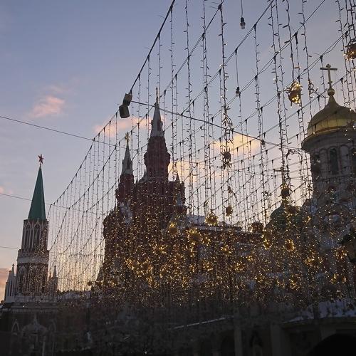 Новогодняя красавица Москва