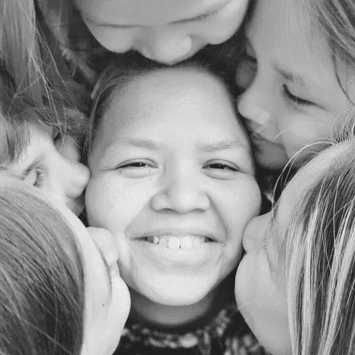 A Daughter’s Kiss