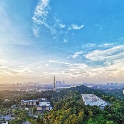Skyhigh morning view