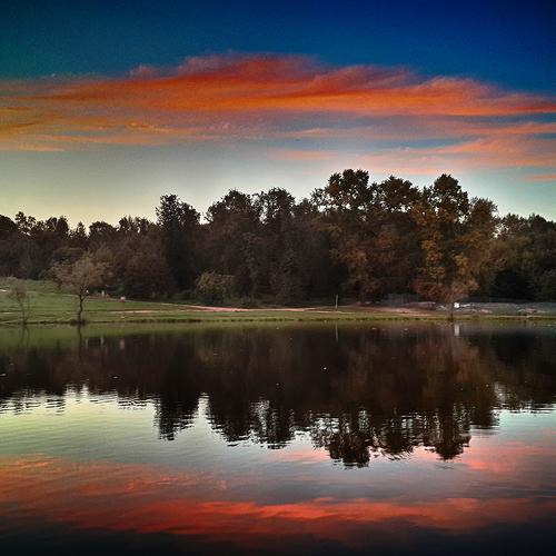 розовые облака