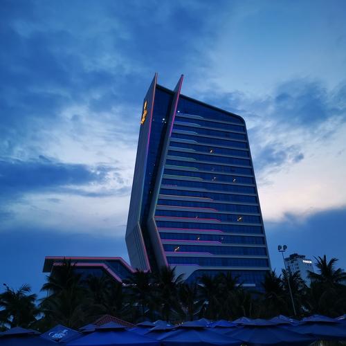 Evening view at Danang Vietnam