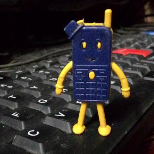 Mobile on the keyboard