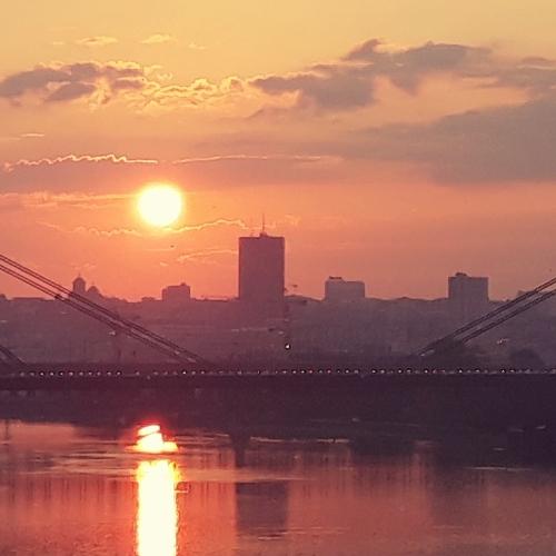 Belgrade sunrise