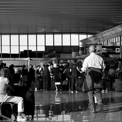 Waiting for flight..