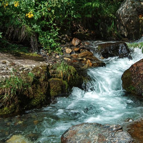 Грузия водопад