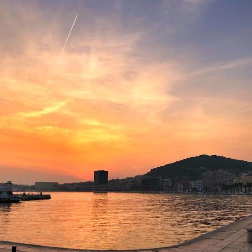 Split,Croatia-Sunset