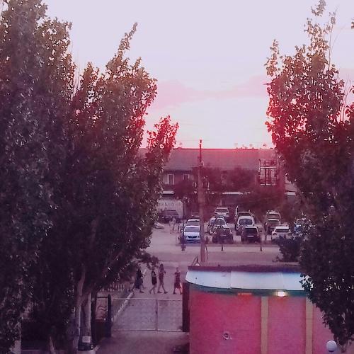 Малиновый закат