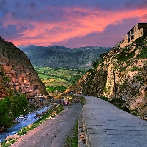 Sun in valley