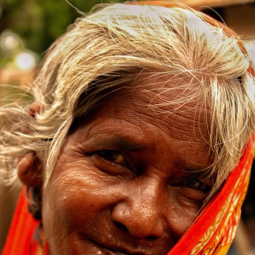 The face of  mother