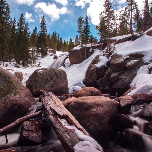 Alberta Falls - Frozen