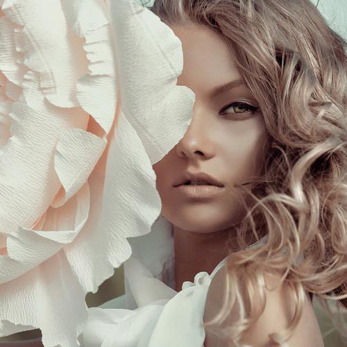 Lady of the flowers