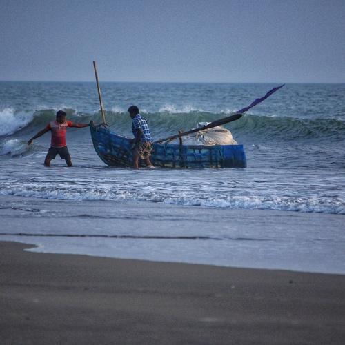 Fishing man