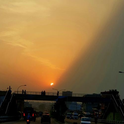 Silhouette of Kathmandu