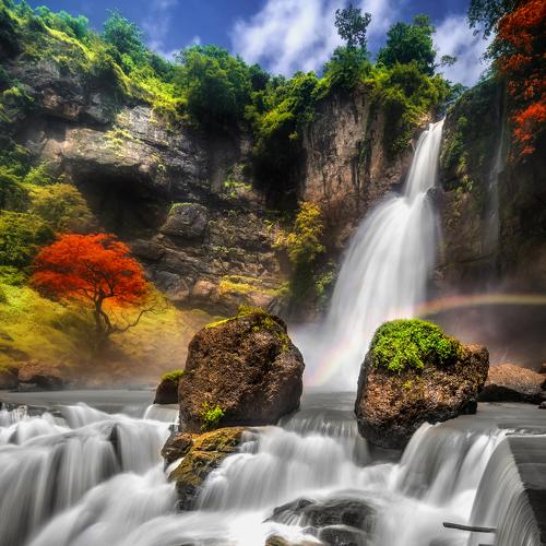 Cimarinjung waterfall