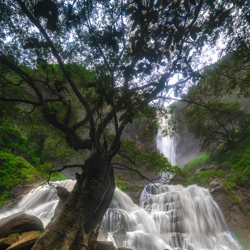 Cikanteh waterfall