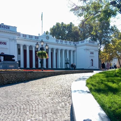 Одесса, белый дом