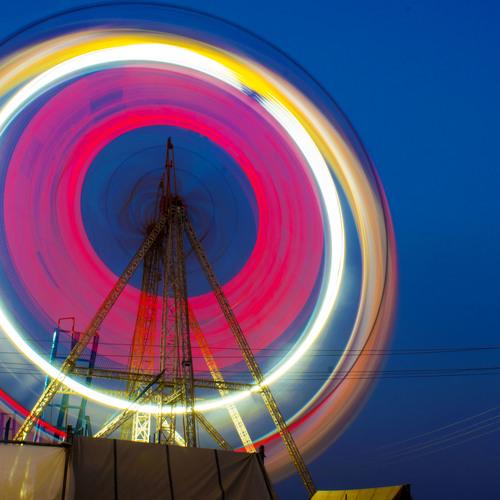round and round