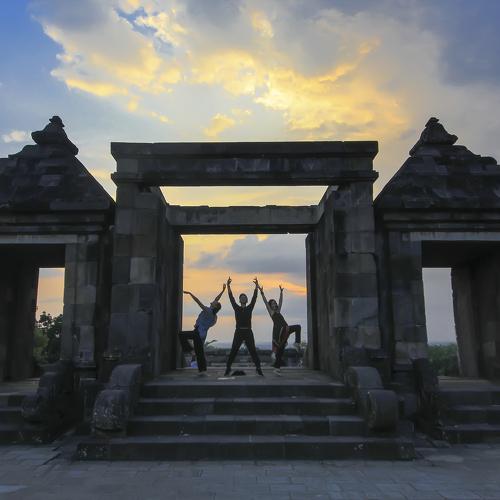 Dancing in Temple