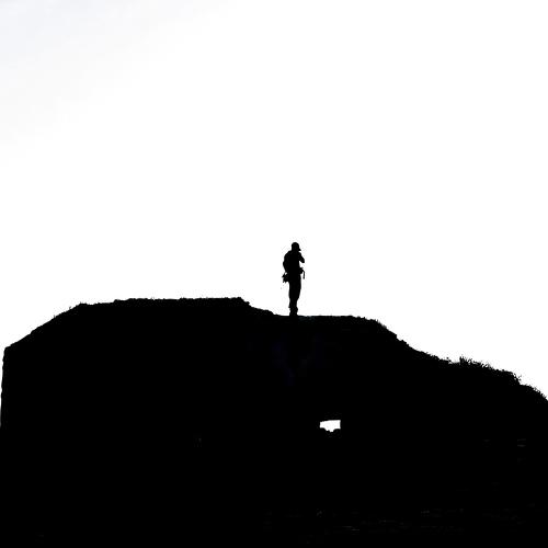 Lone man
