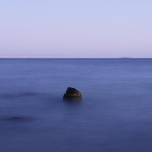 Nighttime sea walk