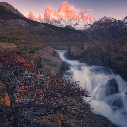 Amanecer, sunrise Fitz roy