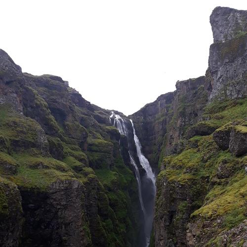 Glymur waterfall