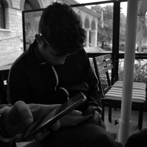 People and smartphones