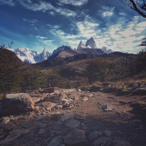 Sendero a laguna Torre