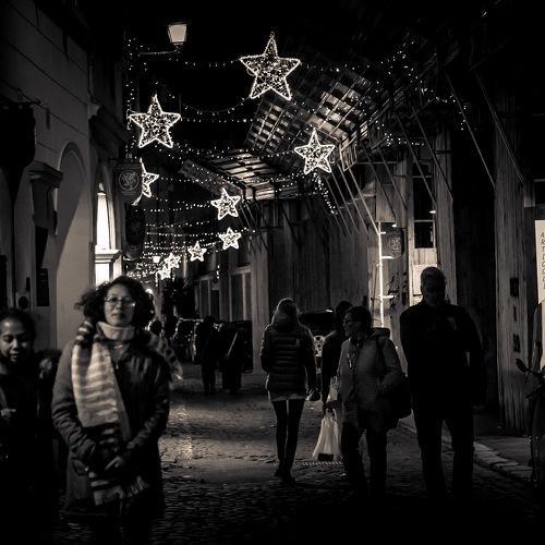 Notturno di città in festa
