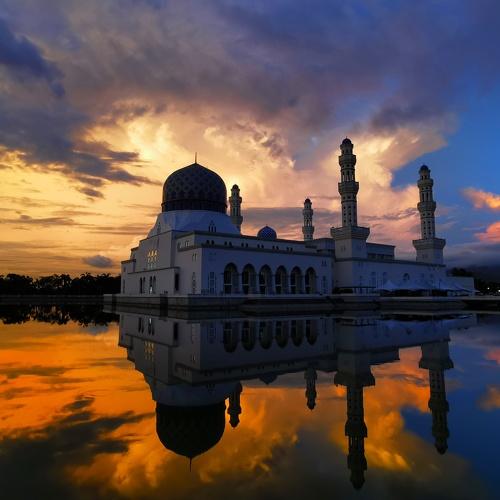 Masjib bandaraya kota Kinabalu sabah Malaysia
