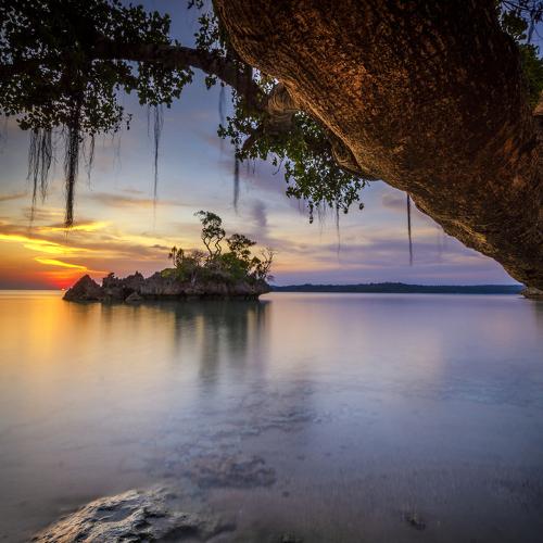 STUNNING SUNSET IN SELAYAR ISLAND