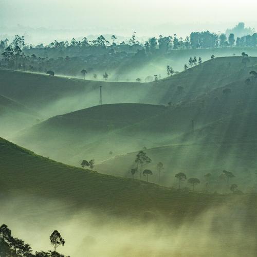 sunrise moment from Bandung Indonesia