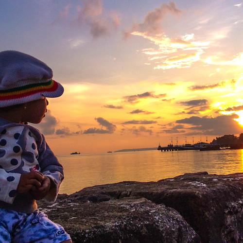 Sunset in Biak - Papua