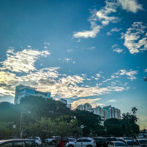 big city at the daytime