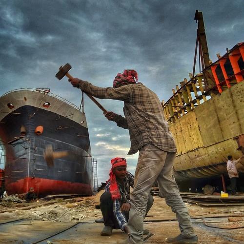 Shipyard worker