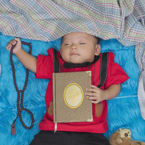 Chilldren fall asleep after learning to recite