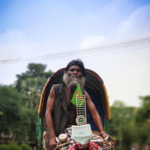 A Rickshaw Puller